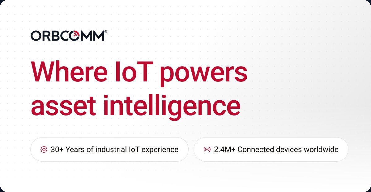 ORBCOMM, IoT satelital y terrestre para activos industriales